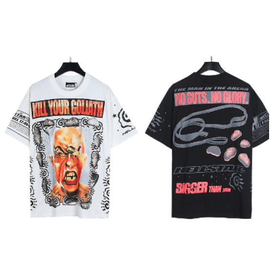 Hellstar High Street Cotton Loose Short-Sleeve T-Shirt